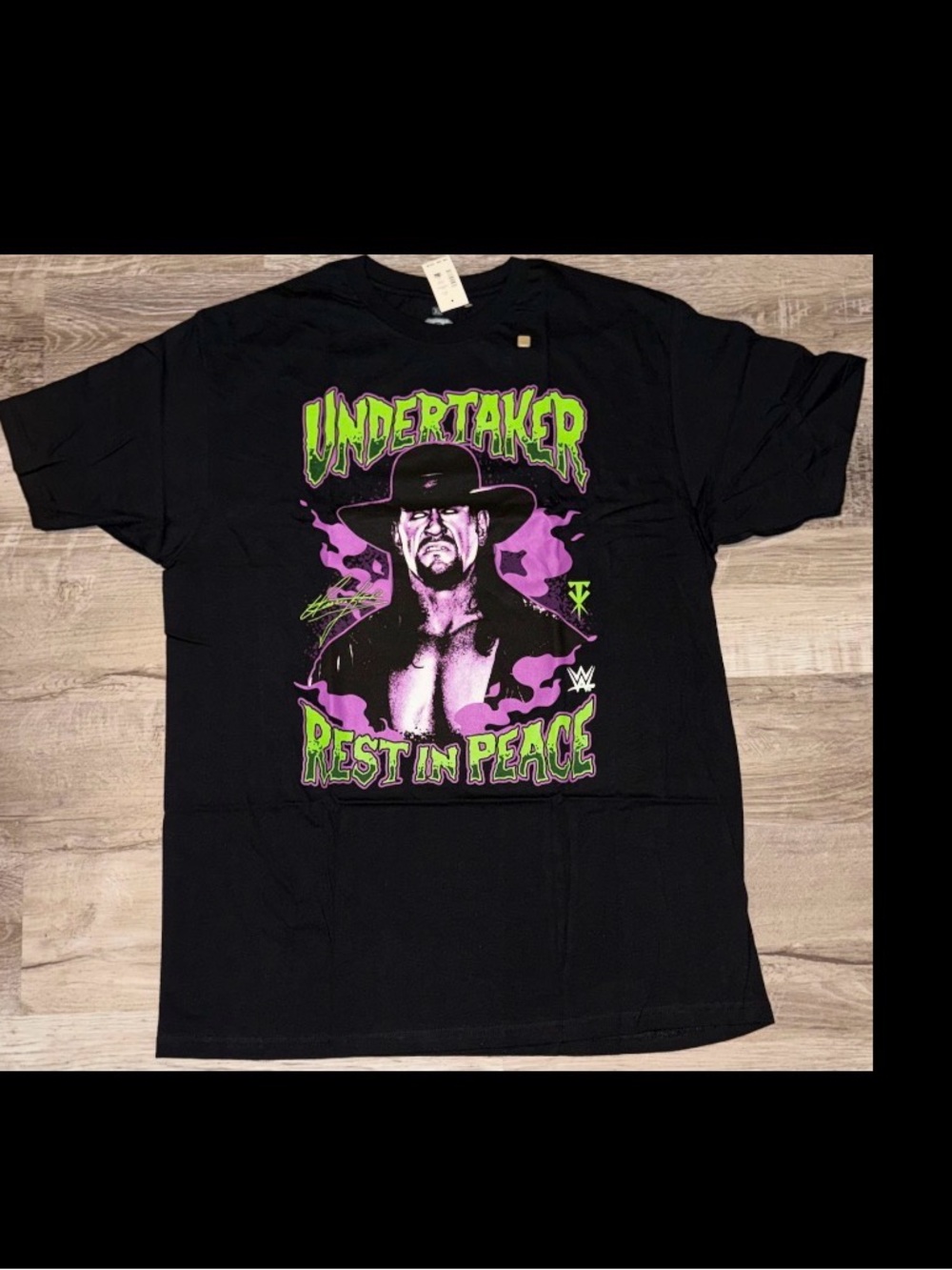NWT Men's WWE Undertaker Shirt Size XL
